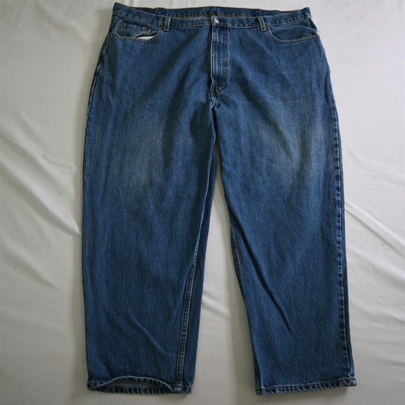 Levis 48x30 560 Comfort Fit‎ Loose Tapered Medium Stonewashed Mens Denim Jeans - Picture 1 of 9